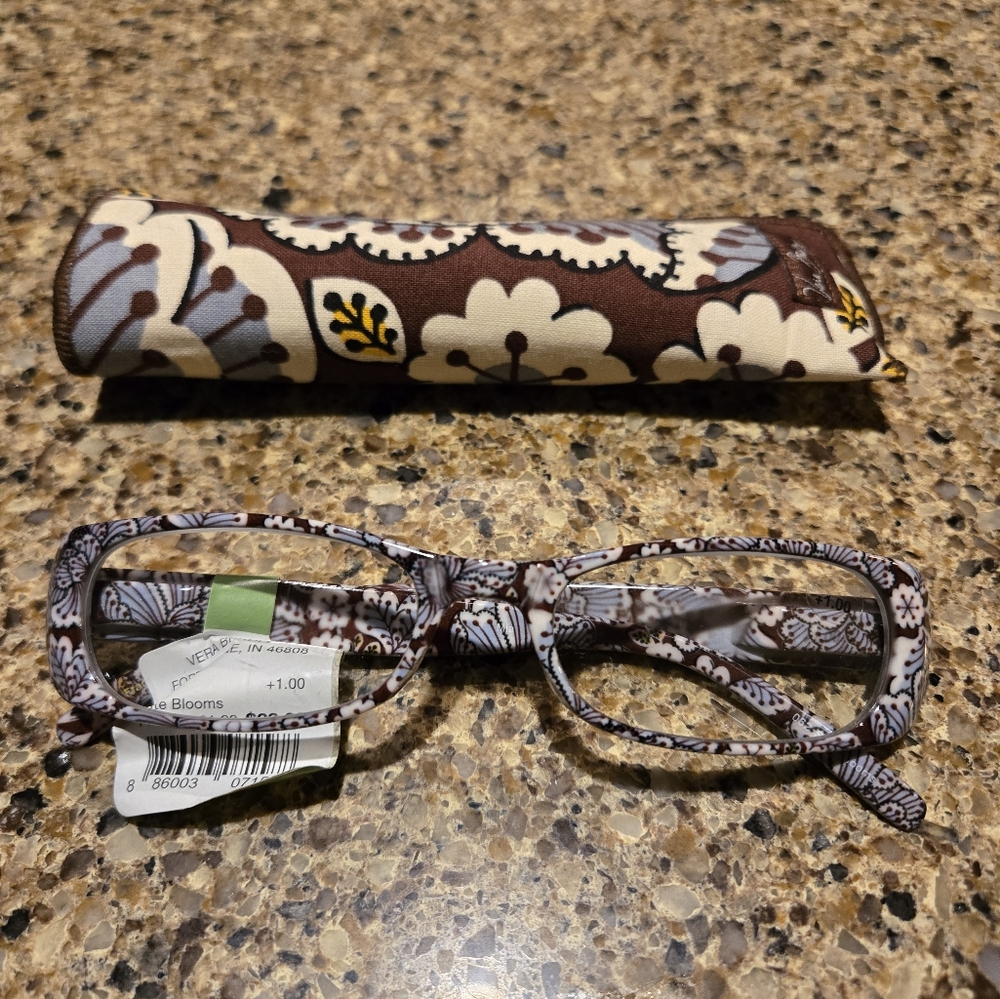 NWT Vera Bradley Mia Slate Blooms +1.00